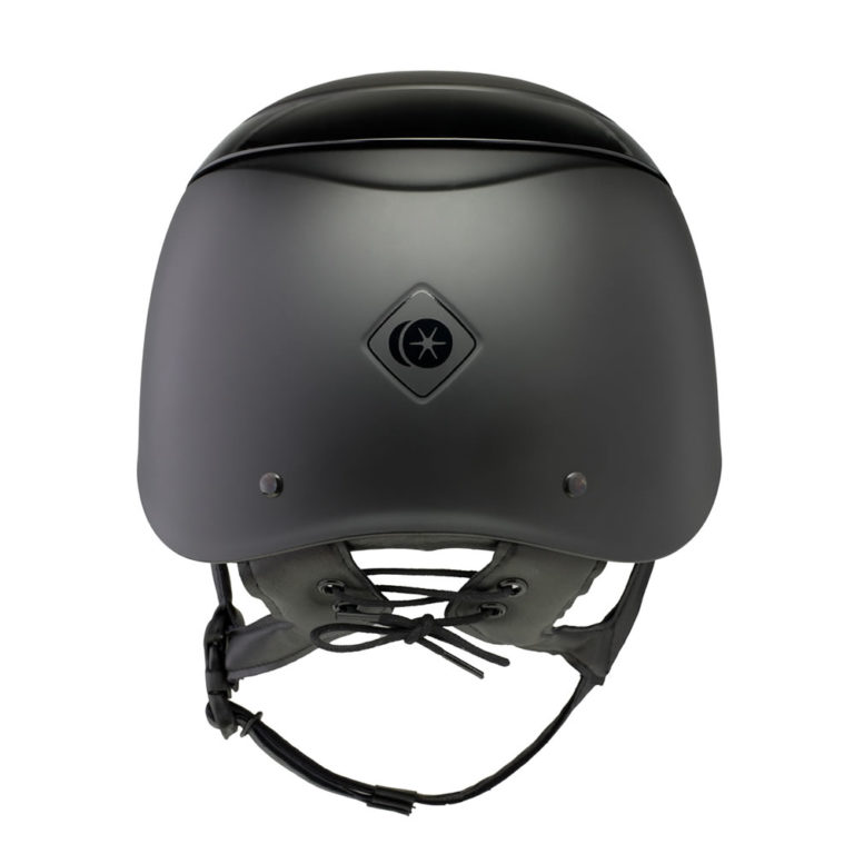 Charles Owen Luna Black Matte Wide Peak Helmet