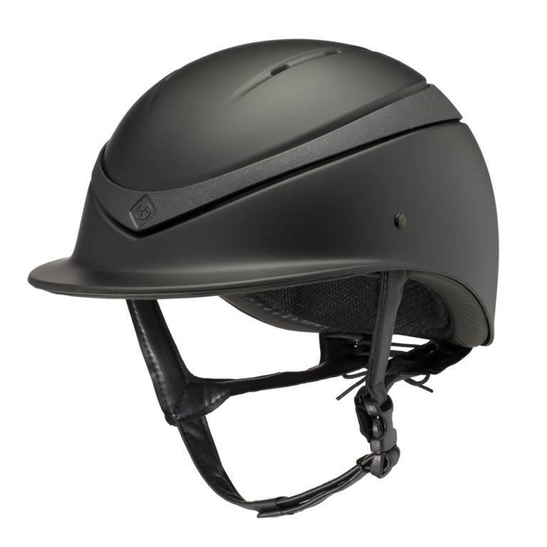 Charles Owen Luna Black Matte Helmet