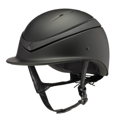 Charles Owen Luna Black Matte Helmet