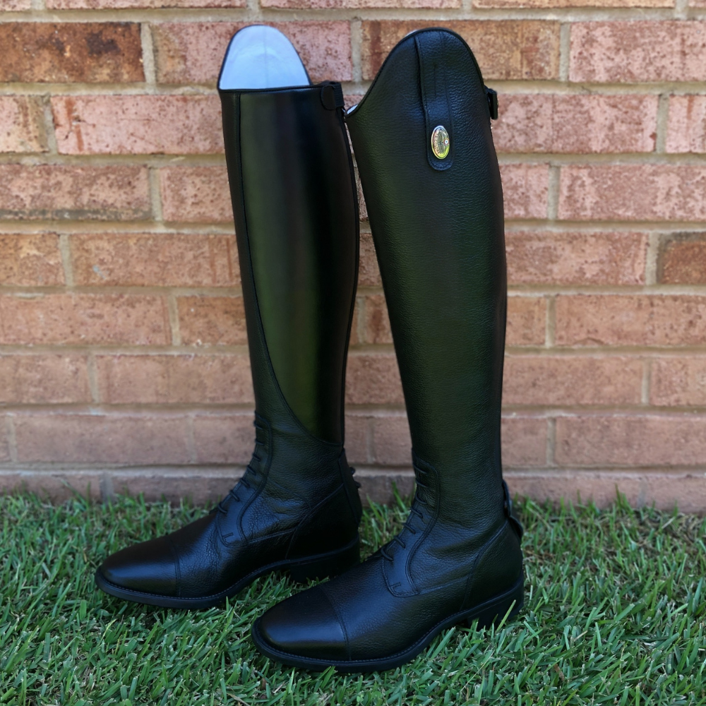 TriColore by DeNiro Amabile Field Pro Pebble Quick Boot, Media Alta (Medium Tall)
