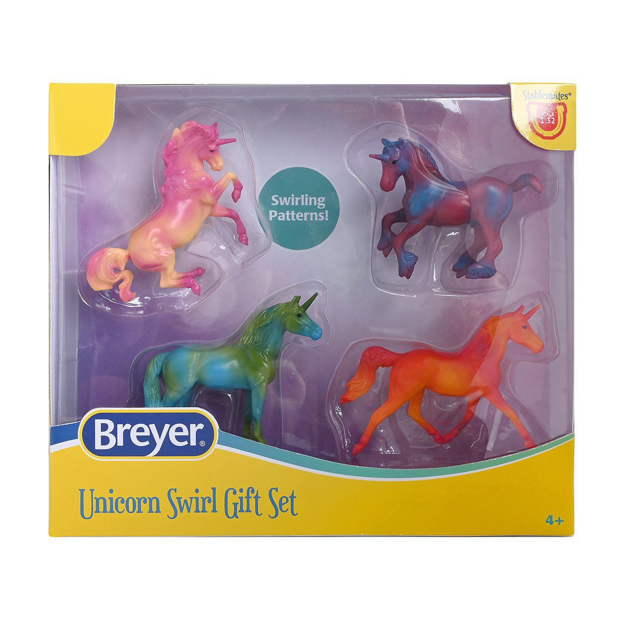 Breyer® Unicorn Swirl Stablemates Gift Set